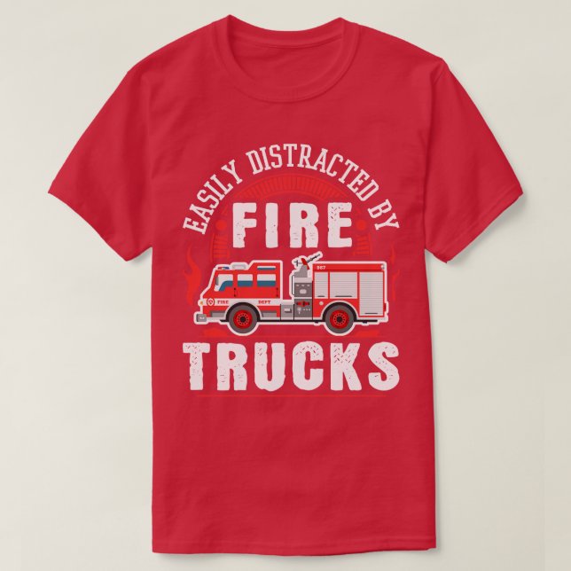 T-shirt Citation de pompier Cadeau Funny Fireman (Design devant)
