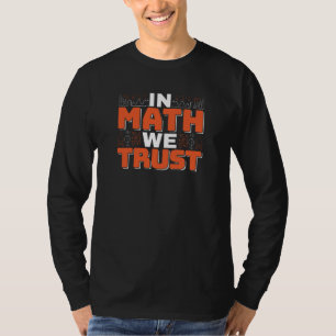 T-shirt Citation de professeur de mathématiques - En Math