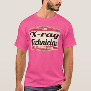 T-shirt Citation de profession amusante Technicien Vintage