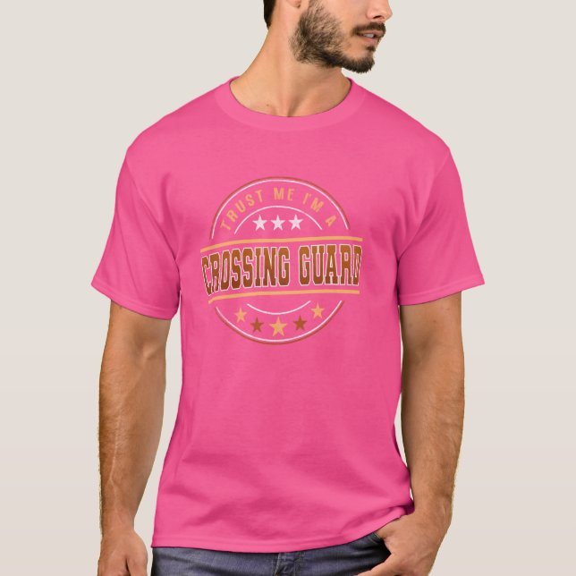T-shirt Citation De Profession Drôle Je Suis Une Garde De  (Devant)