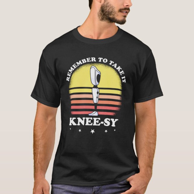 T-shirt Citation de prothèse de jambe pour membre Falke et (Devant)