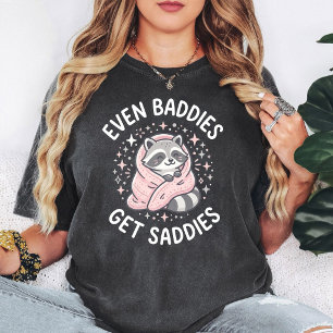 T-shirt Citation de Raton Laveur Mignon Même les Méchants 