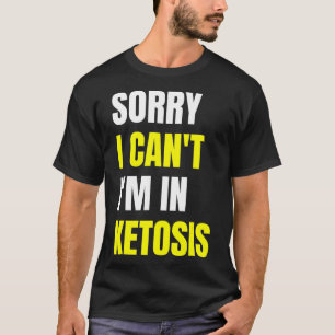 T-shirt Citation de régime alimentaire de Keto amusant Dés