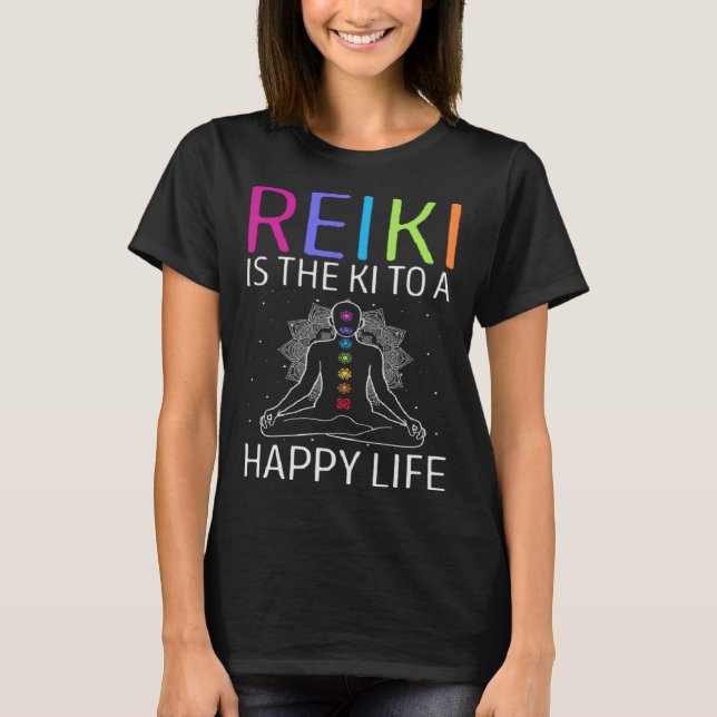T-shirt Citation de Reiki Master et Chakra Healing 1 (Devant)