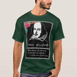 T-shirt Citation de rêve pour les nuits d'été de Shakespea