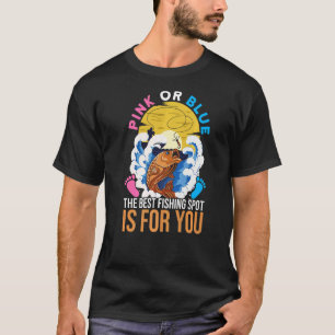 T-shirt Citation De Révélation De Sexe Pour La Pêche