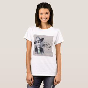 T-shirt Citation de Rick London & Tom Kerr James Joyce & E