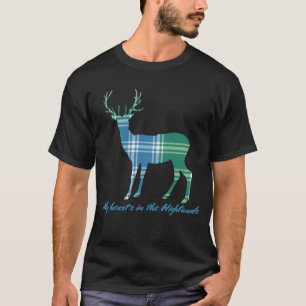 T-shirt Citation de Robert Burns Clan MacDonald Tartan Cer