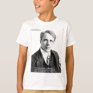 T-shirt Citation de Robert Frost "Route Parcourue" sur Car