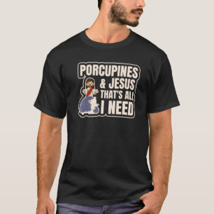 T-shirt Citation De Rodent Porcupine Pour Un Porcupine