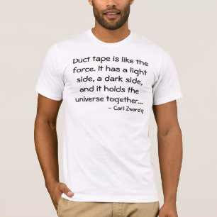 T-shirt Citation de ruban adhésif