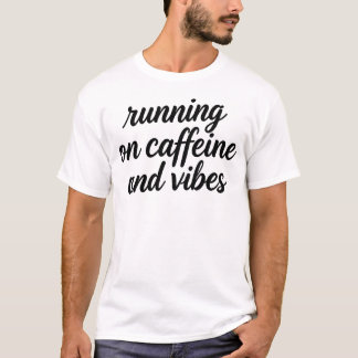 T-shirt Citation de script de pinceau fonctionnant sur la