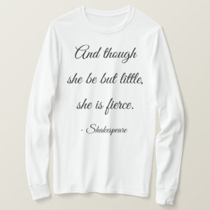 T-shirt Citation de Shakespeare amusante