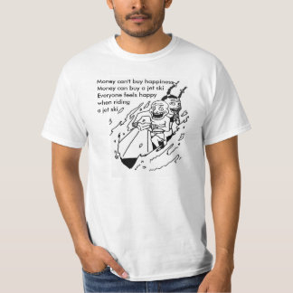 T-shirt Citation de ski de jet