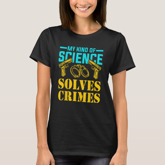 T-shirt Citation de Sleuth pour enquête criminelle (Devant)