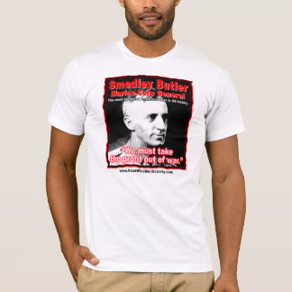 T-shirt Citation de Smedley D. Butler, de bénéfice et de