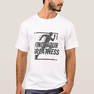 T-shirt Citation de sport motivationnel Fitness Coureur