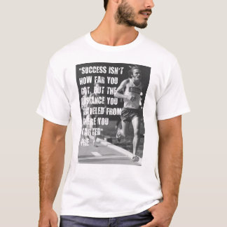 T-shirt Citation de Steve Prefontaine