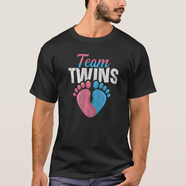 T-shirt Citation de Team Twins pour une révélation de genr (Devant)