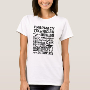 T-shirt Citation de technicien en pharmacie Médecine Pharm