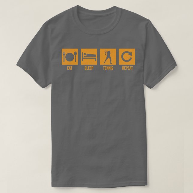 T-shirt citation de tennis 1 (Design devant)