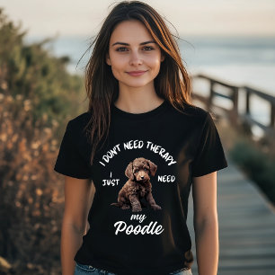 T-shirt Citation de thérapie amusante de l'amoureux des ca