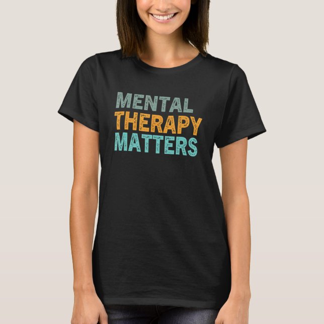 T-shirt Citation De Thérapie D'Ot Cota Thera (Devant)