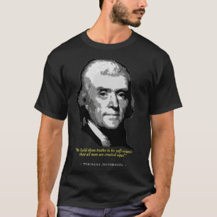 T-shirt Citation de Thomas Jefferson