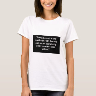 T-shirt Citation de Trump 5th Avenue