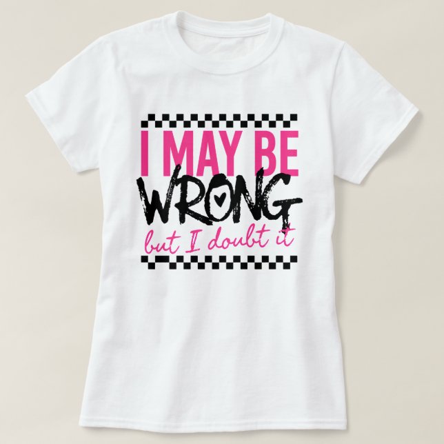 T-shirt Citation de typographie de bureau amusante  (Design devant)