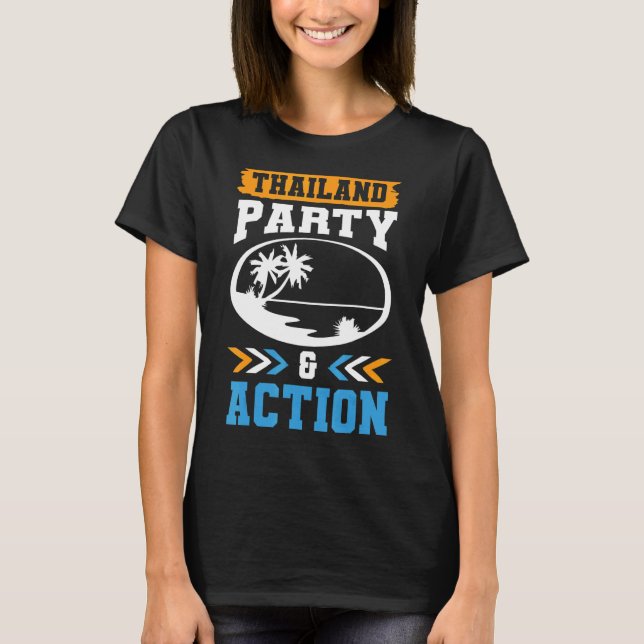 T-shirt Citation de vacances de l'équipe d'action du Parti (Devant)