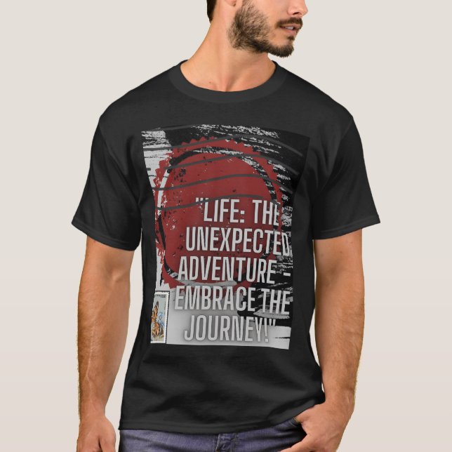 T-shirt Citation de vie unique fille (Devant)