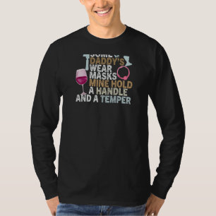 T-shirt Citation de vin de café pour femmes Barista Cool C