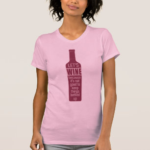 T-shirt Citation De Vin Drôle