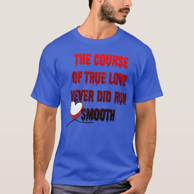 T-shirt Citation de William Shakespeare ami (Devant)