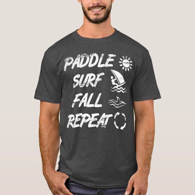 T-shirt Citation de Windsurf famille (Devant)