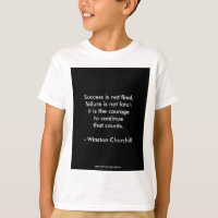 Citation de Winston Churchill ; Succès 2.0