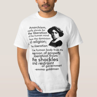T-shirt Citation d'Emma Goldman