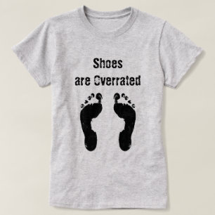 T-shirt Citation d'été d'amusement - des chaussures sont