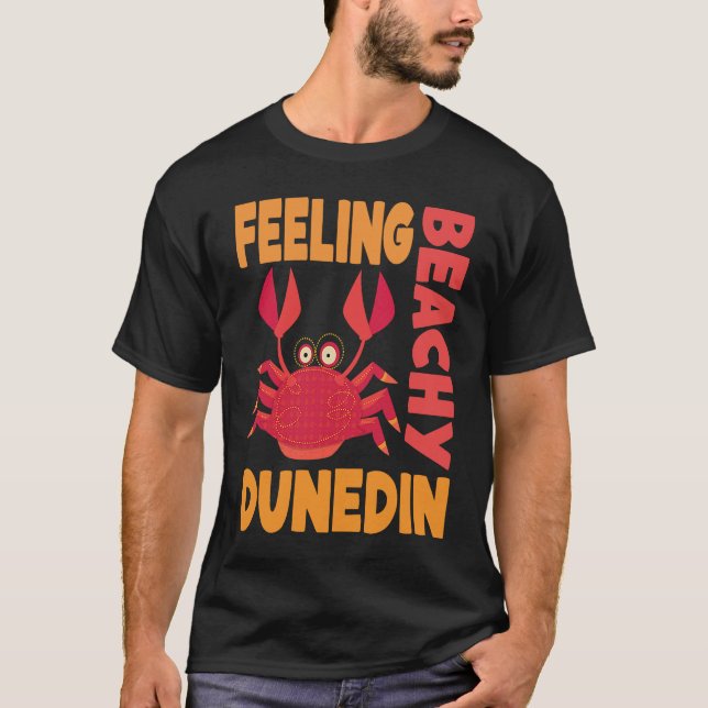 T-shirt Citation d'été de vacances Dunedin (Devant)