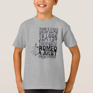 T-shirt Citation d'hommes de Romeo et de Juliet