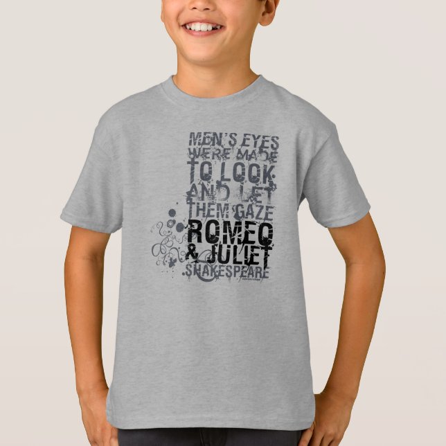 T-shirt Citation d'hommes de Romeo et de Juliet (Devant)