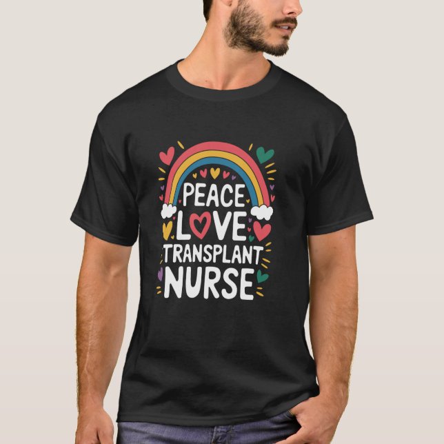 T-shirt Citation d'infirmière en greffe de moelle osseuse  (Devant)