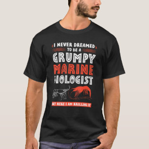 T-shirt Citation d'océanographe océanographe du biologiste