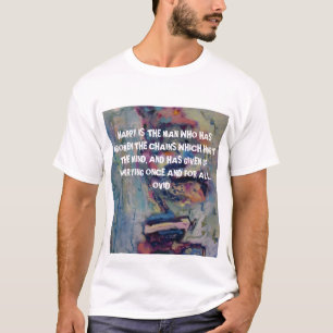 T-SHIRT CITATION D'OVID - CHEMISE