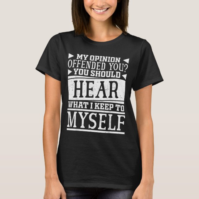 T-shirt Citation drôle (Devant)