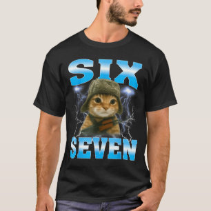 T-shirt Citation drôle 67 Chats Mal au ventre Survivant Mè