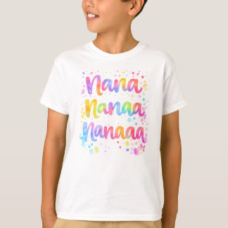 T-shirt Citation drôle colorée rêveuse éclaboussures de pe