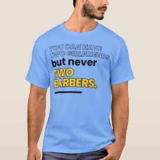T-shirt Citation drôle de barbier garçon