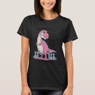 T-shirt Citation drôle de belle-mère avec dinosaures